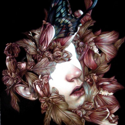 Marco Mazzoni——幻化出翅膀与花朵