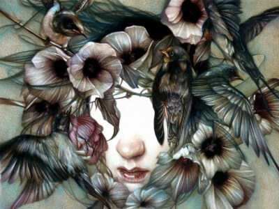 Marco Mazzoni——幻化出翅膀与花朵