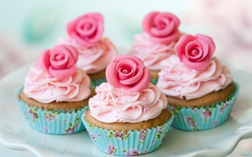 cupcake。花