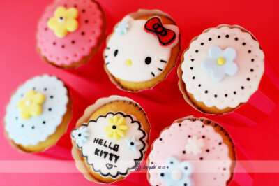 Hello Kitty cupcake