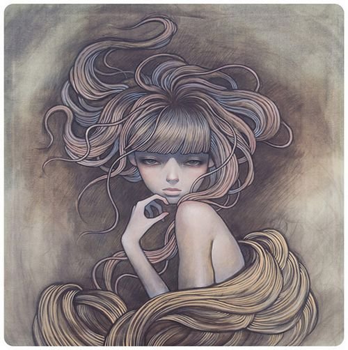 奥黛丽川崎（Audrey Kawasaki）的插画作品