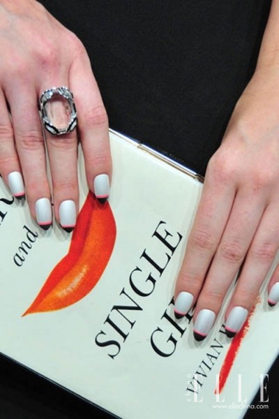 2014最新春夏趋势美甲─纽约篇