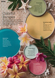 Colorful Escapes...yes yes yes, this will be my whole house color pallet!