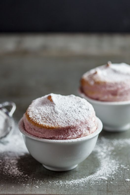 Raspberry souffle 蛋奶酥