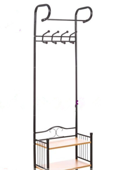 门厅衣帽架 落地卧室衣帽架 挂衣架 鞋帽架 衣钩架衣服架置物架