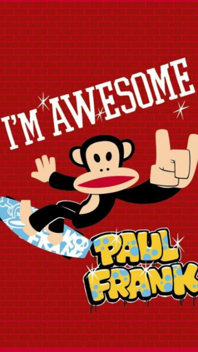 Paul Frank 【1】#分享图片 分享生活# #无水印手机壁纸# #无水印壁纸# #iPhone5壁纸# #iphone5s/5c壁纸#