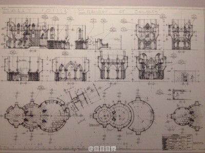 被哈利波特电影的设计手稿震惊哭