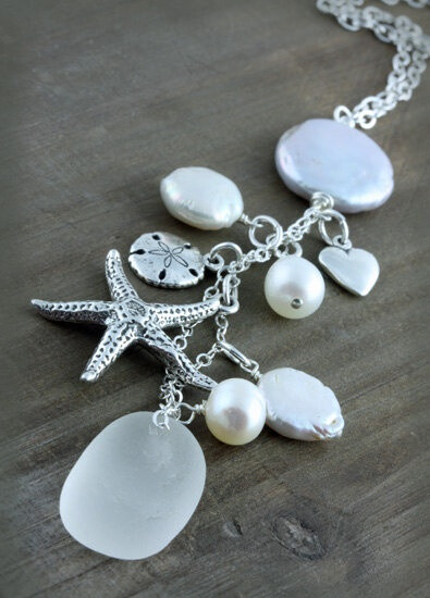 Sea Glass and Pearls