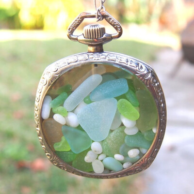 sea glass...