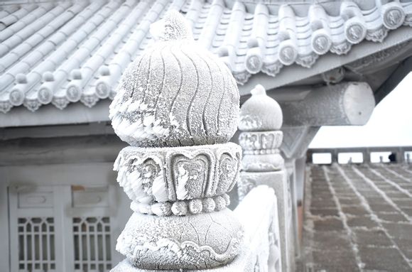 峨眉山之旅— 冰块儿