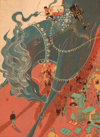 香港插画家 Victo Ngai