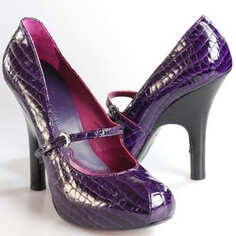 Vivienne Westwood Purple Shoes