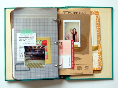 Lovely book binder by Ann-Marie &amp;gt;&amp;gt; could use my repurposed book binder tutorial and make your own! http://ahhh-design.com/repurposed-book-binder/