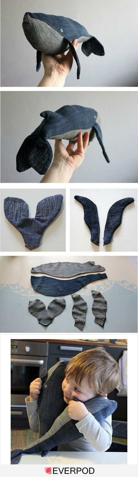 blue jean whale! so cute!