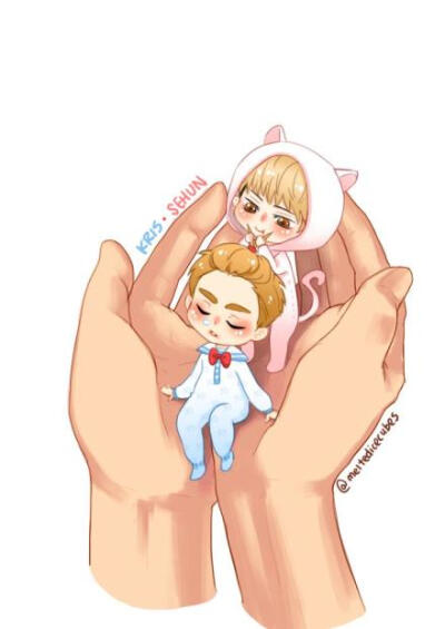 【fanart】最近流行的寵在手心(づ_(tái)ど)各種萌cry啊cr:SUHOrang2&amp;amp;nemu&amp;amp;meltedicecubes&amp;amp;MUNJI12&amp;amp;exossium&amp;amp;SSAM