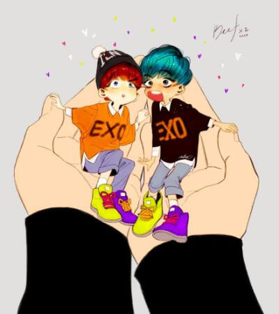 【fanart】最近流行的寵在手心(づ_(tái)ど)各種萌cry啊cr:SUHOrang2&amp;amp;nemu&amp;amp;meltedicecubes&amp;amp;MUNJI12&amp;amp;exossium&amp;amp;SSAM