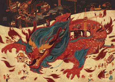 Victo Ngai 香港插画家作品欣赏http://www.xinhuiben.com/