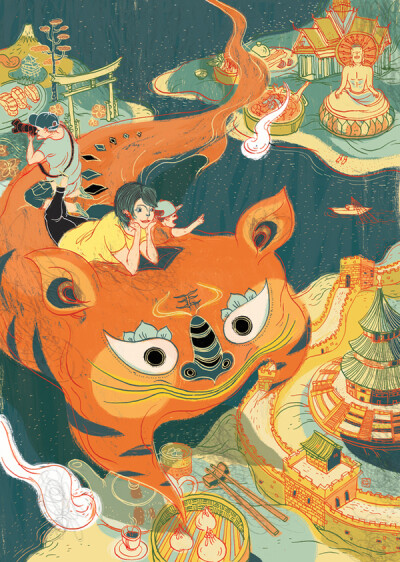 Victo Ngai 香港插画家作品欣赏http://www.xinhuiben.com/