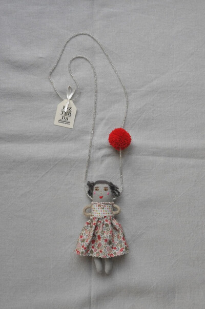 puppet necklace from ESZTERDA