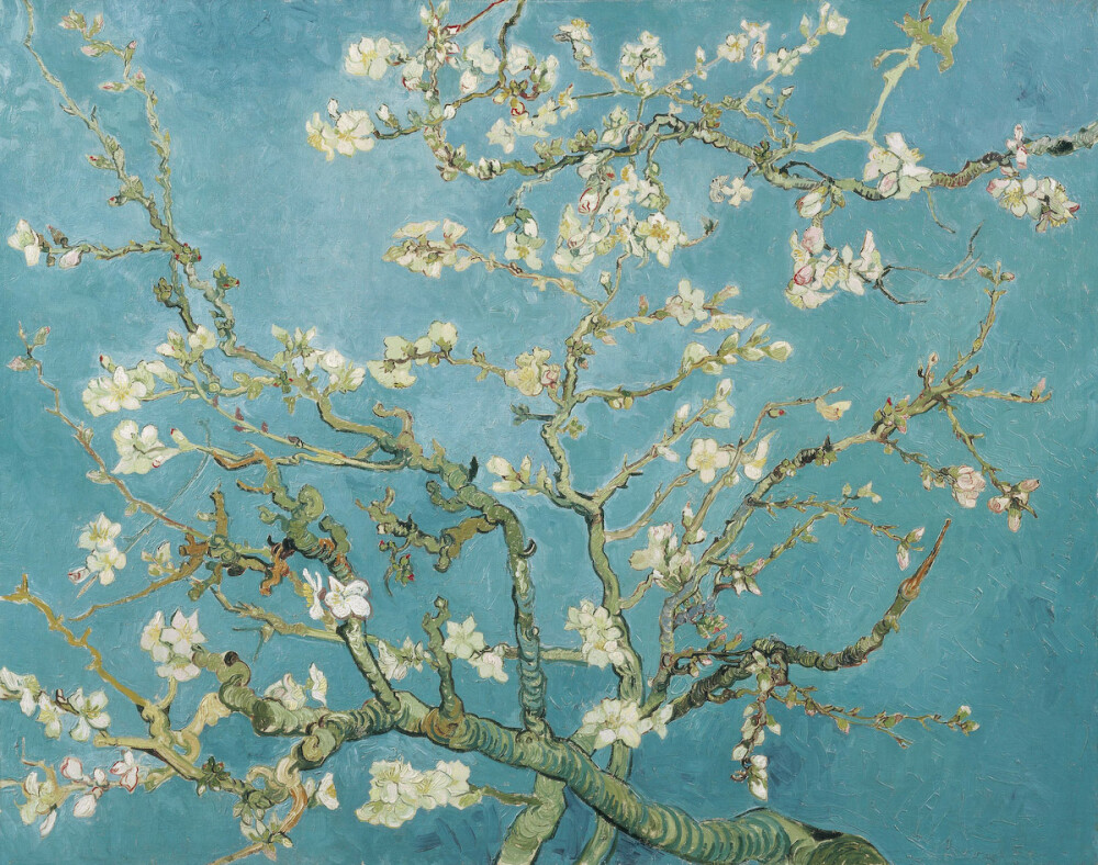 ufansius: Amandier en Fleurs (Almond Blossoms) - Vincent van Gogh