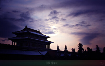 《雪 沉淀的紫禁城》原图，原图尺寸：750x468