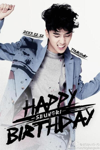 [HAPPY BIRTHDAY Seungri] originally posted by http://t.cn/zWuQXia