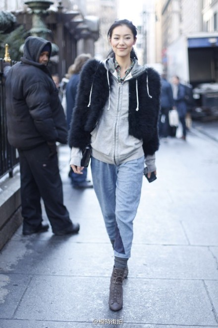 ▲Street Style | Liu Wen