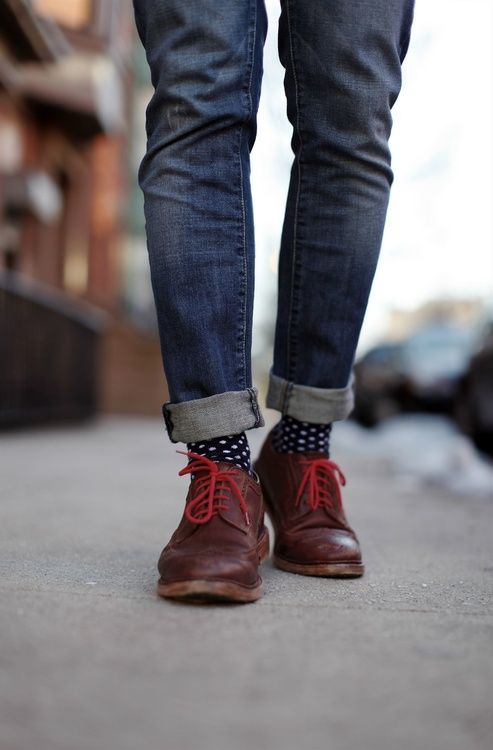 Polka Dot Socks for Him