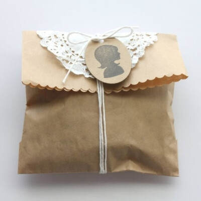 Silhouette.. cute gift wrap