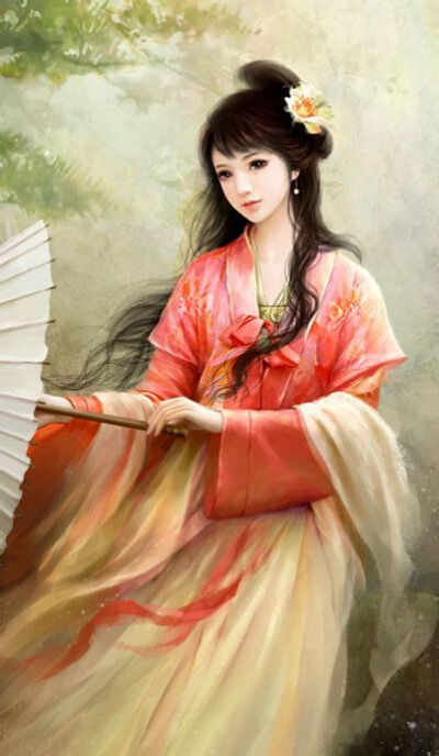 来世只作你庭前的一株桃花，为你开一树繁华似锦的妖娆。