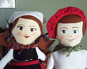 Custom Traditional Folk Dancer Doll