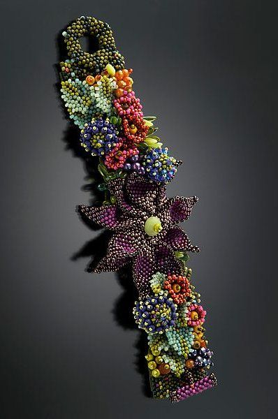 ~~Settembre Fiori Cuff: Julie Powell: Beaded Bracelet~~