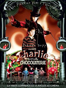 《查理和巧克力工厂》（Charlie and the Chocolate Factory）于2005年上映，改编自1964年罗尔德·达尔的同名小说。电影由蒂姆·伯顿导演，约翰尼·德普饰威利·旺卡，弗雷迪·海默饰查理·巴克特。这是在1971年的电影《威…