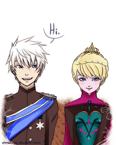 FROZEN Jack Frost and Elsa Pairing