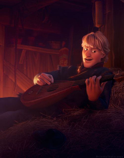 FROZEN Then when he warmed up and started playing the MANDOLIN. Oh god. *SWOON* | For Everyone That Is Attracted To Kristoff From &amp;quot;Frozen&amp;quot;