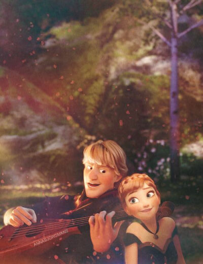 FROZEN Kristoff and Anna