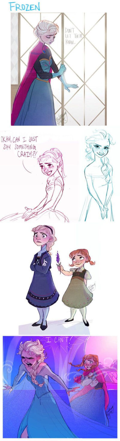 #FROZEN Can You Guess My New Favorite Movie by Britt315 on deviantART ✤ || CHARACTER DESIGN REFERENCES