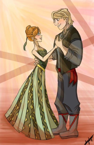 #FROZEN Anna and Kristoff