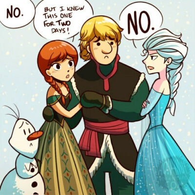 Frozen //Lol oh my gosh... xD