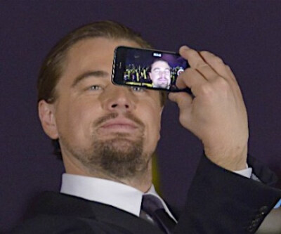 #leonardo dicaprio#噗！李三歲這自拍技術233333（via:http://t.cn/8FxkeQh）