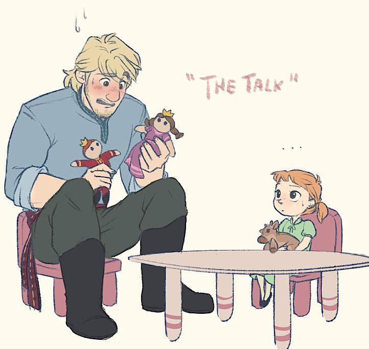 #FROZEN The Talk - Kristoff and Heidi