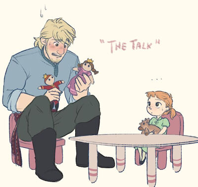 #FROZEN The Talk - Kristoff and Heidi