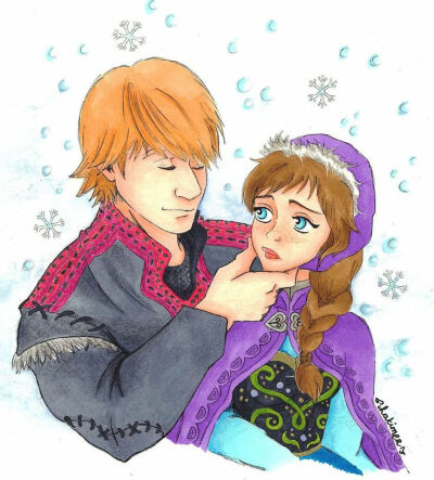 #FROZEN Anna and Kristoff