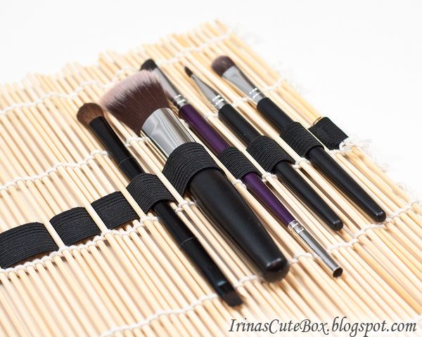 How to make a brush organizer