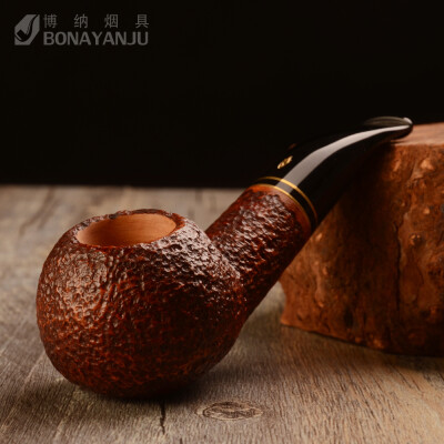 博纳烟具 意大利沙芬SAVINELLI 石楠木烟斗 金圈320 限时特价