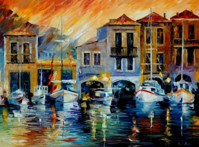 leonid afremov 给我强大的视觉冲击 直抵内心