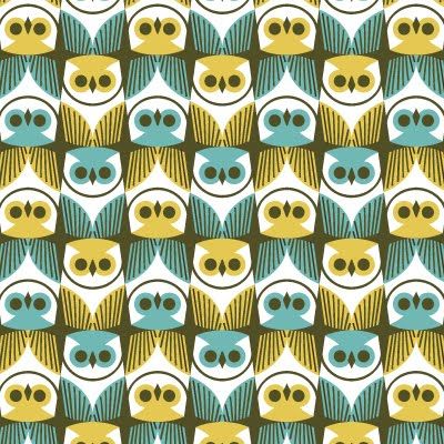 G'nite Owls: Adorable prints over at Cloud9 Fabrics (via print &amp;amp; pattern)