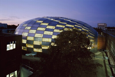 Philological Library of the Free University, Berlin, Germany。柏林自由大学的文献图书馆。