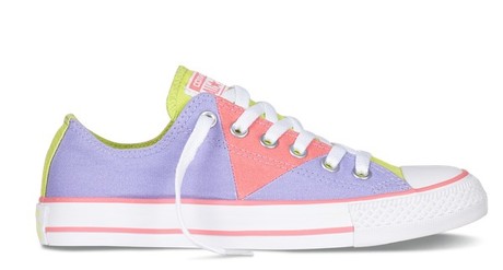 2月新款 Chuck Taylor All Star Multi Panel 撞色拼接 女款