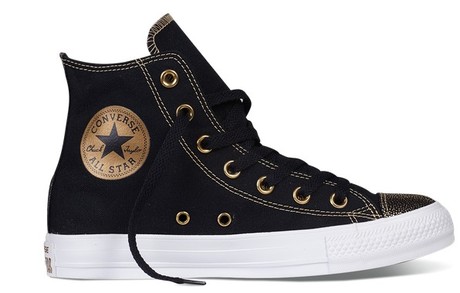 1月新款 Chuck Taylor All Star 金属色纹理鞋头